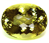 Музейный гелиодор 86,38 карат 