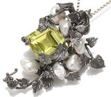 Подвеска из коллекции "Зачарованный Сад" Серебро 925