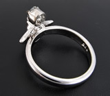 Изящное кольцо с топазами и пурпурными сапфирами Серебро 925