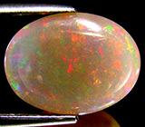 Многоцветный австралийский опал 4,82 карат 
