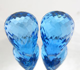 Пара топазов 36,91 карат 