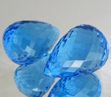 Пара топазов 42,78 карат 