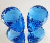 Пара топазов 42,78 карат 