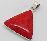 Кулон с кораллом Серебро 925