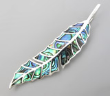 Кулон с абалоном Серебро 925