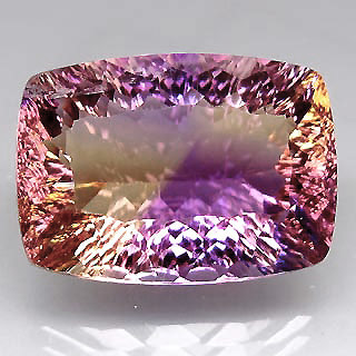 Аметрин лазерной огранки 18,21 карат