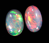 Пара эфипских опалов 3,3 карат 