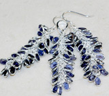 Замечательный комплект с иолитами Серебро 925