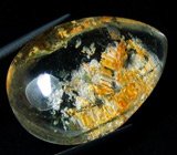 Кольцо с рутиловым кварцем