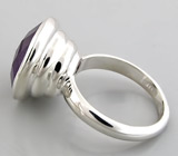 Кольцо с насыщенным аметистом Серебро 925