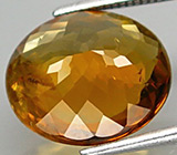 Золотистый турмалин 3,54 карат 