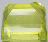 Крупный лимонно-желтый берилл 20,26 карат 