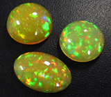 Набор превосходных кристаллических опалов 7,56 карат 