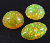 Набор превосходных кристаллических опалов 7,56 карат 