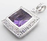 Кулон из коллекции "Sunshine" с аметистом Серебро 925