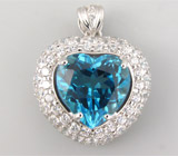 Кулон из коллекции "Sunshine" с топазом Серебро 925