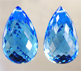 Пара топазов 39,61 карат 