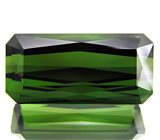 Крупный зеленый турмалин 15,73 карат 