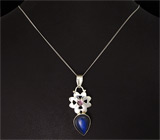 Кулон с лабрадоритом Серебро 925