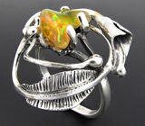 Кольцо с мексиканским опалом Серебро 925