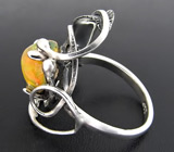 Кольцо с мексиканским опалом Серебро 925