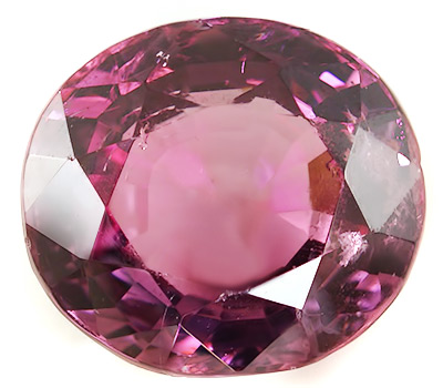 Пурпурно-розовая шпинель 3,77 карат