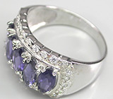 Кольцо из коллекции "Mia" с иолитами Серебро 925