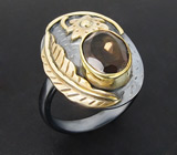 Комплект с дымчатыми топазами Серебро 925