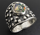 Кольцо с мексиканским кристаллическим опалом Серебро 925