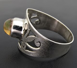 Кольцо с мексиканским огненным опалом Серебро 925