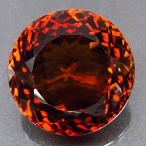 Крупный империал топаз 52,74 карат