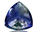 Чистейший танзанит 2,96 карат 