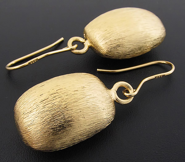 Текстурные серьги из коллекции "Reflection"