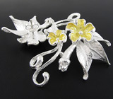 Серьги из коллекции "Reflection" Серебро 925