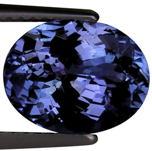 Великолепный танзанит 3,48 карат