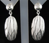 Серьги из коллекции "Reflection" Серебро 925