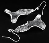 Серьги из коллекции "Reflection" Серебро 925