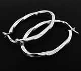 Серьги из коллекции "Reflection" Серебро 925