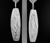 Серьги из коллекции "Reflection" Серебро 925
