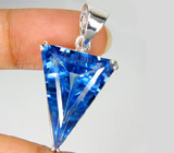 Коллекция "Perfection". Кулон с топазом Серебро 925