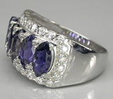 Кольцо из коллекции "Mia" с иолитами Серебро 925