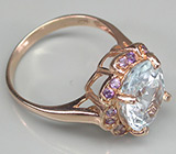 Кольцо из коллекции "Mia" с топазом и аметистами Серебро 925