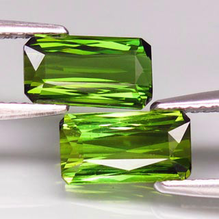 Пара турмалинов 3,29 карат