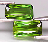 Пара турмалинов 3,29 карат 