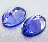 Пара танзанитов 1,42 карат 