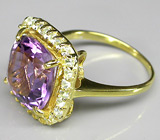 Кольцо из коллекции "Mia" с аметистом и топазами Серебро 925