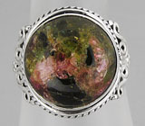 Кольцо с турмалином Серебро 925
