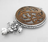 Кулон с кокосовым деревом Серебро 925