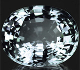 Крупный голубой топаз 21,06 карат 