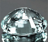 Крупный голубой топаз 21,06 карат 